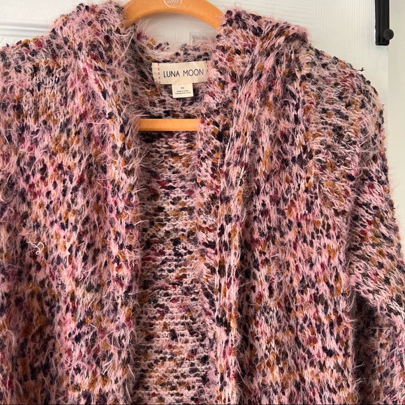 LUNA MOON ALLEA LONG HOODED CARDIGAN - Picture 4 of 6